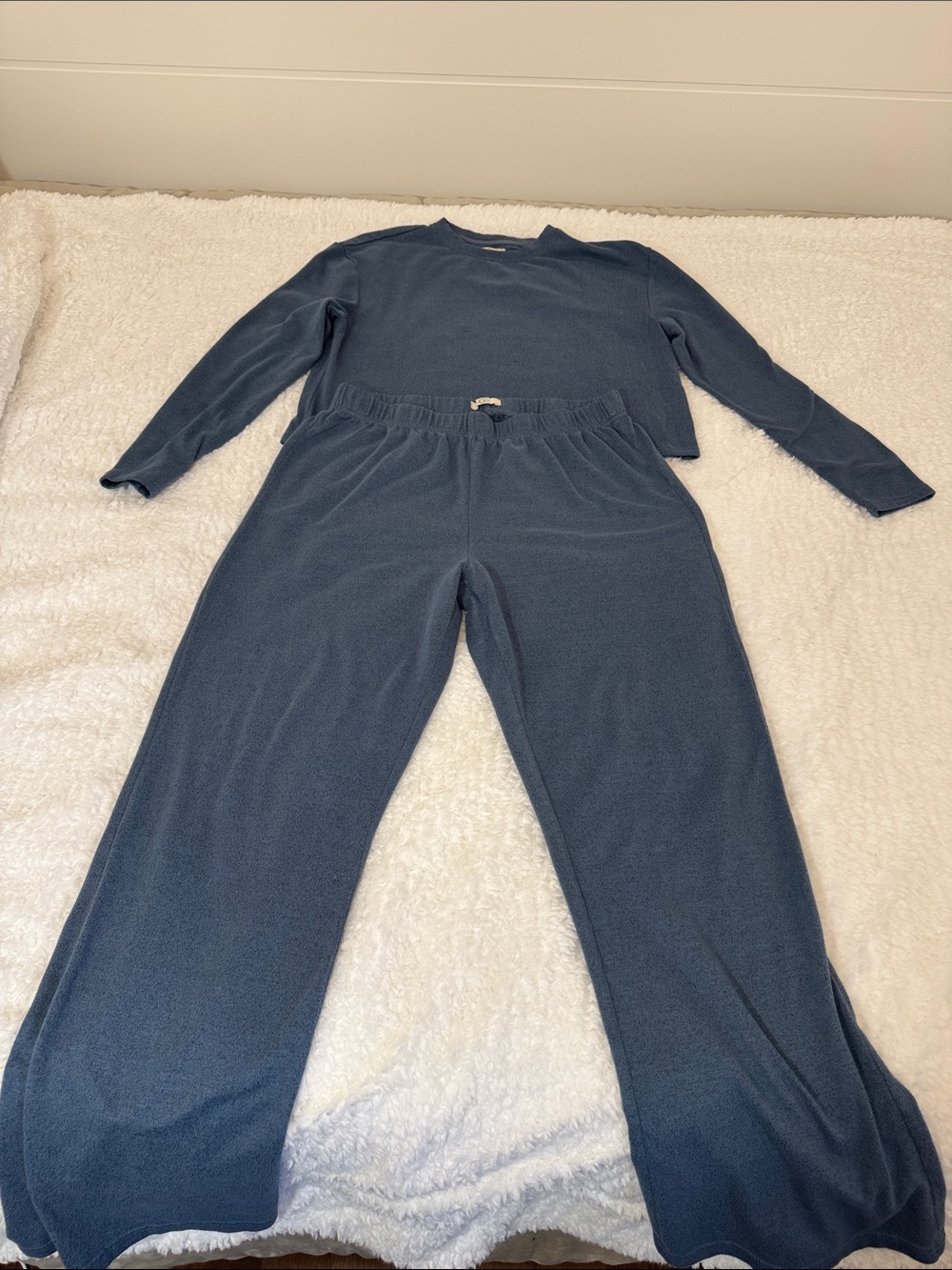 UGG Navy Blue Long Sleeve Pajama Set
